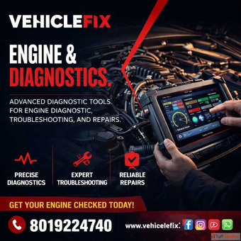 Engine warning light ON Strange noises or reduced performance