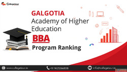 Galgotia online bBA ranking