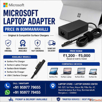 Microsoft Laptop Adapter Price in Bommanahalli Surface Charg...