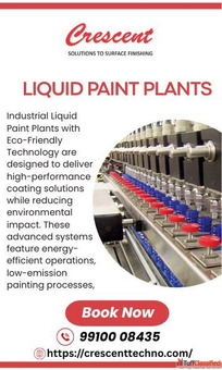 Liquid Paint Plants Manufacturer Crescent Techno