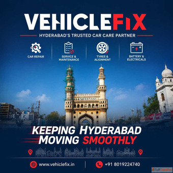 VehicleFix - Hyderabad's Trusted Car Care Partner