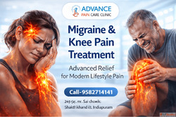 Migraine Treatment Knee Pain Treatment Advanced Relief for H...