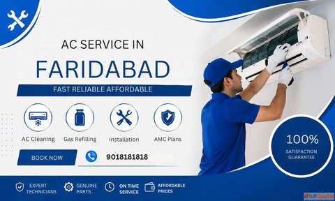 Trusted AC Service in Faridabad by Local Experts Keyvendors