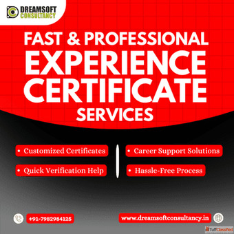 Experience Certificates Provider in Delhi
