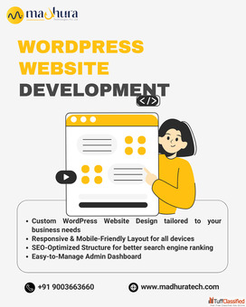 Professional WordPress Website Development Company in Coimbatore - Madhura Technologies
