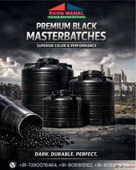 Top 5 Trusted Black Masterbatch Manufacturers in India