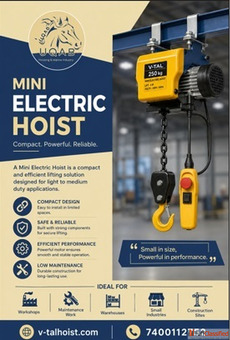 High-Performance Mini Electric Hoist for Easy Lifting