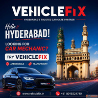 VehicleFix - Hyderabad's Trusted Car Care Partner