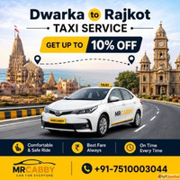 Dwarka to Rajkot taxi Service
