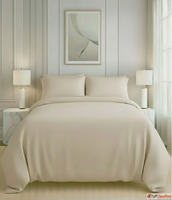 Buy Zenalyaa Nirvana Bedsheet In Light Beige Online