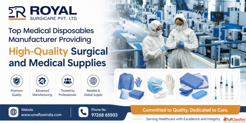 Top Medical Disposables Manufacturer Providing High-Quality Surgical and Medical Supplies