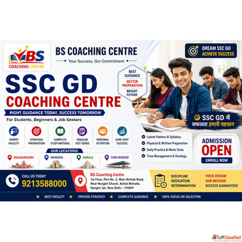 SSC GD Exam Preparation Classes in Bahadurgarh