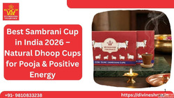 Best Sambrani Cup in India 2026 - Natural Dhoop Cups for Poo...