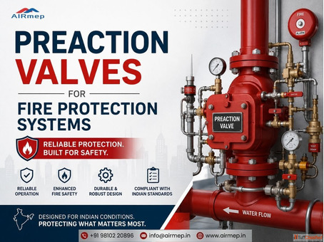 Preaction Valves for Fire Protection Systems in India