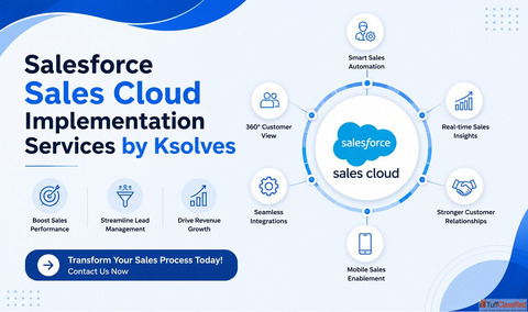 Salesforce Sales Cloud Implementation Services by Ksolves