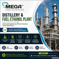 Distillery Fuel Ethanol Plant Solutions by Mega Engineering