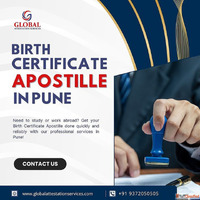 Trusted Birth Certificate Apostille in Pune