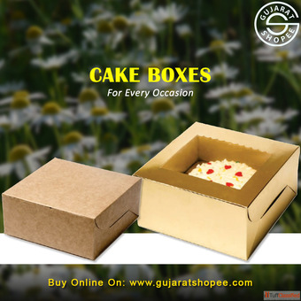 Buy Cake Boxes Online in Bulk or Wholesale at Gujarat Shopee