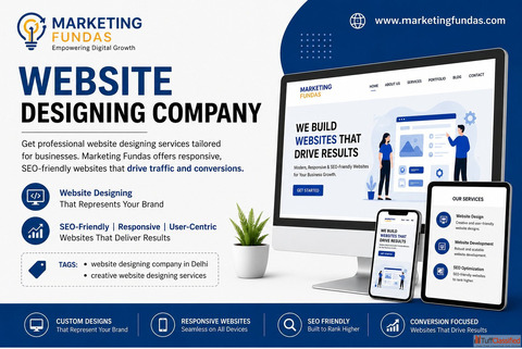 Website Designing Company Marketing Fundas