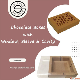 Buy Empty Chocolate Boxes Online in Bulk or Wholesale