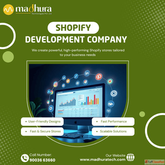 Shopify Plus Development Company in Coimbatore - Madhura Technologies