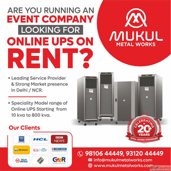 Dependable UPS Rental Solutions Across Delhi NCR