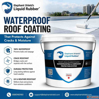 Waterproof Roof Coating That Protects Against Cracks and Moisture