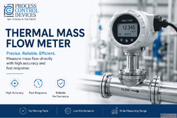 Thermal Mass Flow Meter in India with Digital Flow Monitorin...