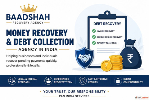 Money Recovery Agency Debt Collection Agency India - Baadshah Recovery Agency