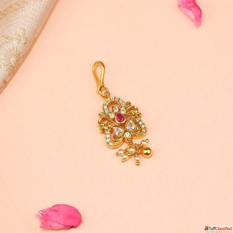 Premium Silver Maang Tikka Collection Padmam