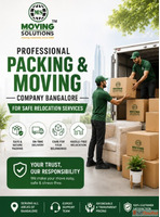 Professional Packing and Moving Company Bangalore for Safe R...