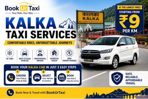 Chandigarh To Jibhi Taxi Booking Start 9 Per Km - BookUrTaxi