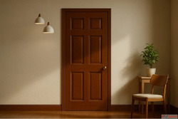 Teak Mahogany Wooden Door Colours - Indicus Paints