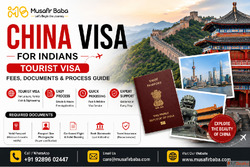 China Visa for Indians - Tourist Visa Fees Documents Process...