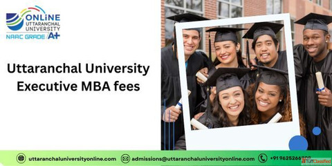 Uttaranchal University Executive MBA fees