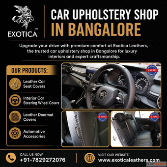 Car Upholstery Shop In Bangalore
