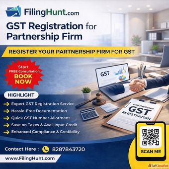 GST Registration for Partnership Firm