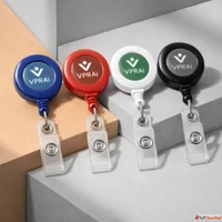 Retractable ID Card Holder