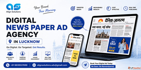 Result Driven Digital News Paper Ad Agency Lucknow