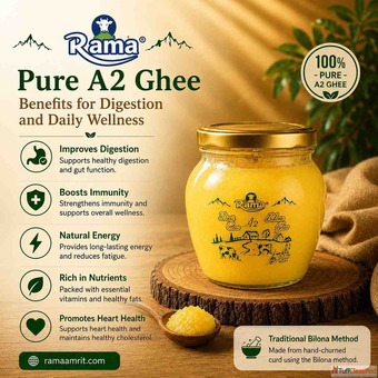 Pure A2 Ghee Benefits for Digestion and Daily Wellness
