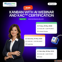 Free AI-Powered Kanban Certified Webinar Virtual Instructor-...