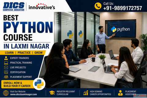 Best Python Course in Laxmi Nagar