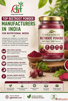 Top Beetroot Powder Manufacturers in India for Nutritional Needs