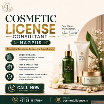 Smart Compliance through cosmetic license consultant nagpur