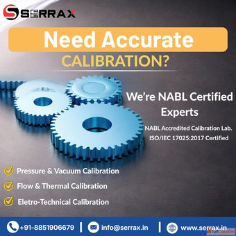 NABL Certified Calibration Services Pressure Flow Thermal Calibration