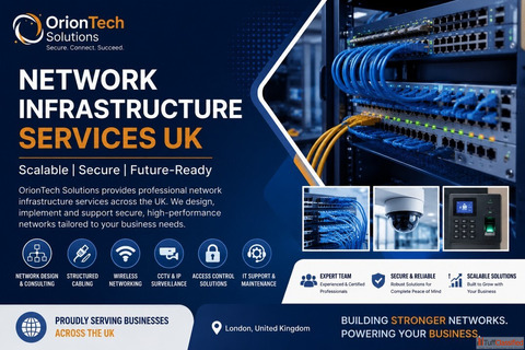 Reliable Network Infrastructure Services UK for Modern Businesses