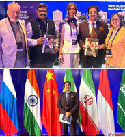 Dr. Sandeep Marwah Featured on the Cover of BRICS Magazine a...