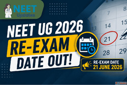 NEET UG 2026 Re-Exam Date OUT