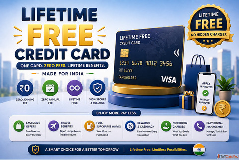Lifetime Free Credit Cards in India With Easy Approval Process