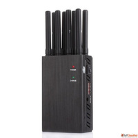 Brouilleur d'ondes 5G portable - Écran LCD 18 bandes 16...